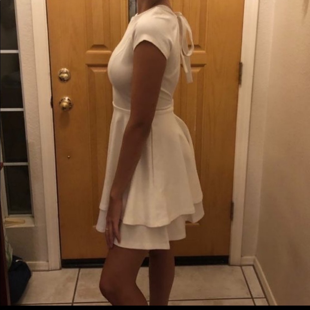 BOGO‼️ Medium White Windsor dress